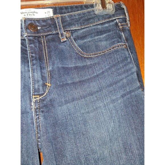 Abercrombie & Fitch Skinny boot cut jeans size 6 R 28x33 - Picture 3 of 5
